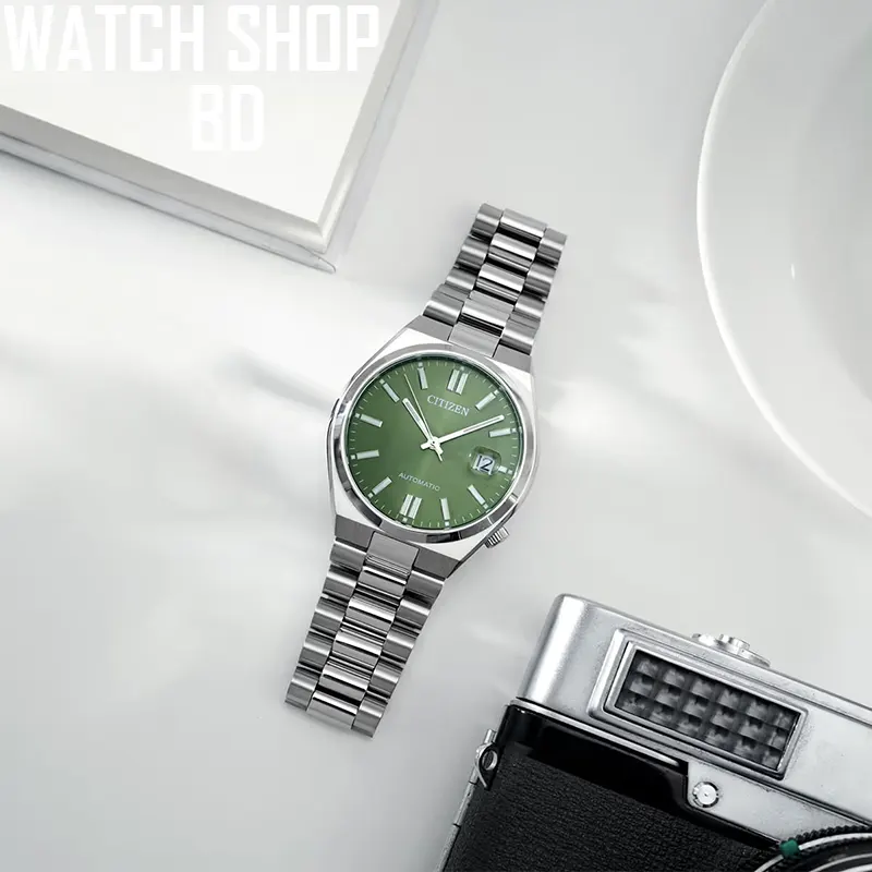 Citizen x Pantone Peaceful Green Dial Automatic Men's Watch  NJ0158-89Z